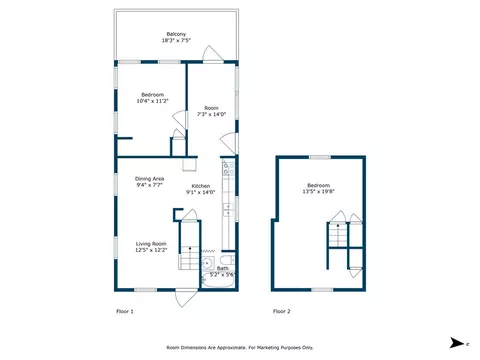 Floorplan - 34 High St, Erving, MA 01344 photo 3 of 3