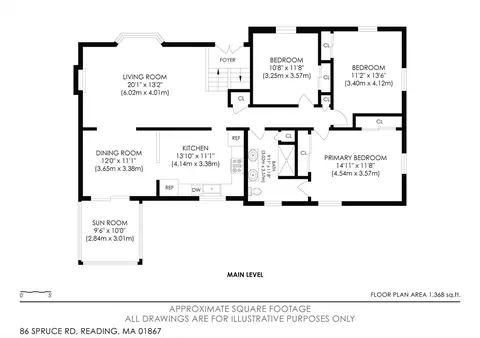 Floorplan - 86 Spruce Rd, Reading, MA 01867 photo 3 of 3