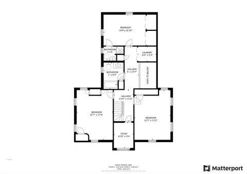 Floorplan - 66 Temple St, Reading, MA 01867 photo 2 of 2