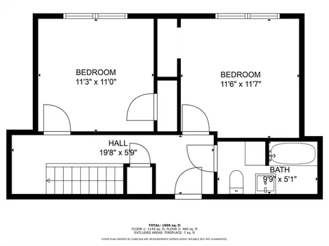 Floorplan - 29 Pilgrim Rd, Springfield, MA 01118 photo 2 of 3