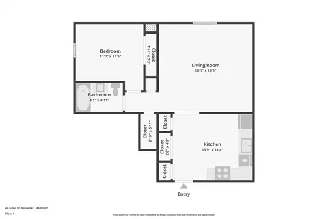 48 Gibbs St #1D, Worcester, MA 01607 photo 11
