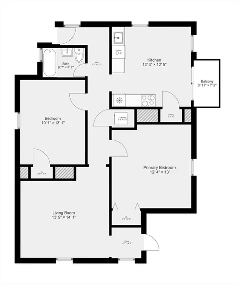 Floorplan - 38 School St #3, Beverly, MA 01915 photo 1 of 1