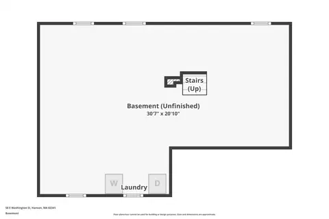 Floorplan - 58 E Washington St, Hanson, MA 02341 photo 1 of 4