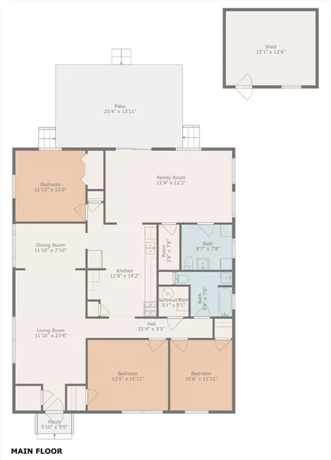 Floorplan - 25 Randall Rd, Maynard, MA 01754 photo 1 of 1