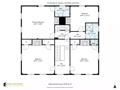 Floorplan - 42 Summer St, Danvers, MA 01923 photo 2 of 3