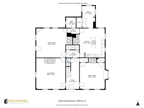 Floorplan - 42 Summer St, Danvers, MA 01923 photo 1 of 3