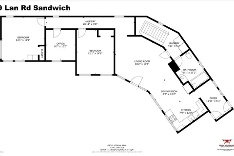 Floorplan - 9 Lan Rd, Sandwich, MA 02563 photo 2 of 2