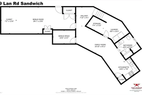 Floorplan - 9 Lan Rd, Sandwich, MA 02563 photo 1 of 2