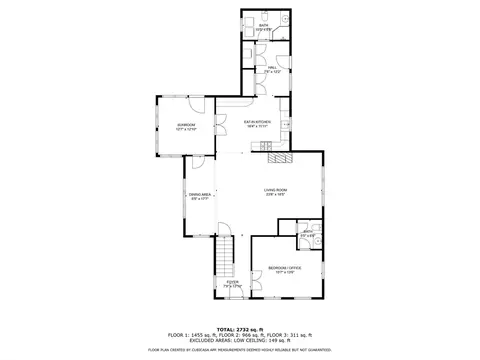 Floorplan - 671 Main St #1, Barnstable, MA 02635 photo 1 of 4