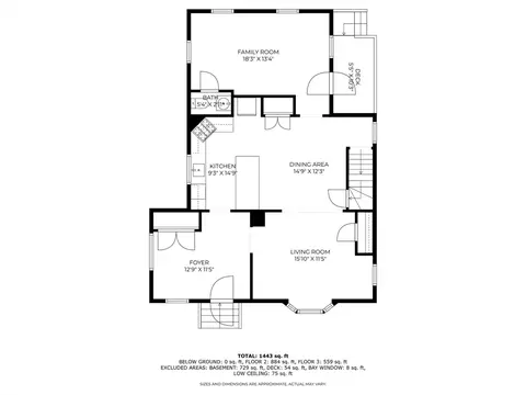 Floorplan - 7 Roosevelt St, Maynard, MA 01754 photo 2 of 4