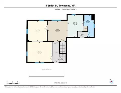 Floorplan - 6 Smith St, Townsend, MA 01469 photo 1 of 3