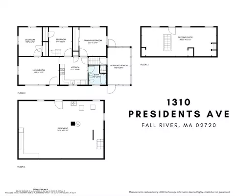 Floorplan - 1310 President Ave, Fall River, MA 02720 photo 1 of 1
