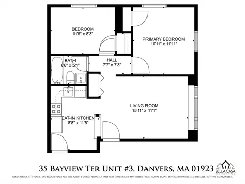 Floorplan - 35 Bayview Ter #3, Danvers, MA 01923 photo 1 of 1