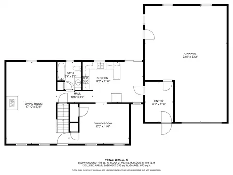 Floorplan - 102 Lower Gore Rd, Webster, MA 01570 photo 1 of 4