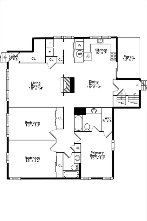 Floorplan - 75 Mount Vernon St #A, Somerville, MA 02145 photo 2 of 2