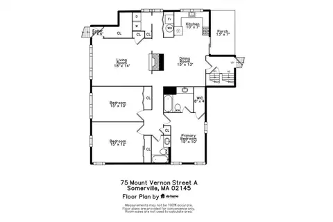 Floorplan - 75 Mount Vernon St #A, Somerville, MA 02145 photo 1 of 2