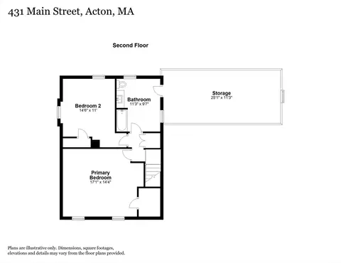 Floorplan - 431 Main St, Acton, MA 01720 photo 2 of 4