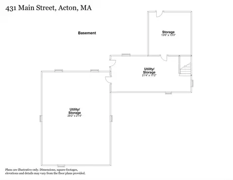 Floorplan - 431 Main St, Acton, MA 01720 photo 3 of 4