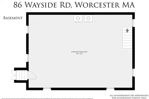 Floorplan - 86 Wayside Rd, Worcester, MA 01605 photo 2 of 2