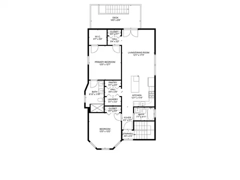 Floorplan - 7 Bellingham Ave #3, Everett, MA 02149 photo 1 of 2