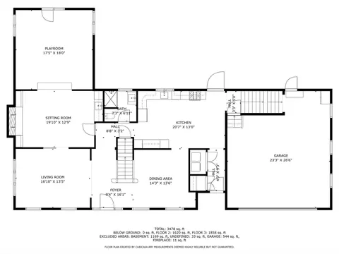 Floorplan - 249 York St, Canton, MA 02021 photo 3 of 4