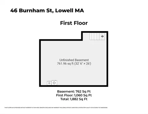 Floorplan - 46 Burnham Rd, Lowell, MA 01852 photo 2 of 2