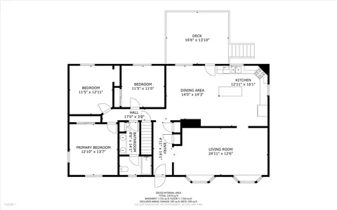 Floorplan - 32 Carter Rd, Worcester, MA 01609 photo 2 of 2