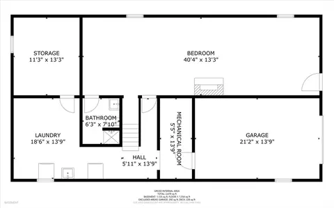Floorplan - 32 Carter Rd, Worcester, MA 01609 photo 1 of 2