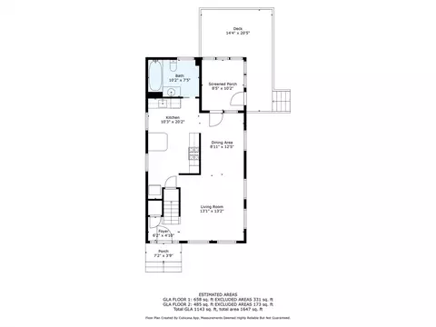 Floorplan - 24 Chestnut St, Danvers, MA 01923 photo 2 of 3