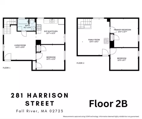 Floorplan - 281 Harrison St, Fall River, MA 02723 photo 3 of 3