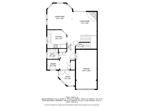 Floorplan - 4 Midgley Ln, Worcester, MA 01604 photo 1 of 5