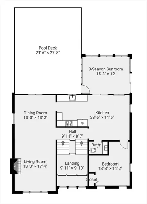 Floorplan - 3 Breezy Point Rd, Gloucester, MA 01930 photo 1 of 3