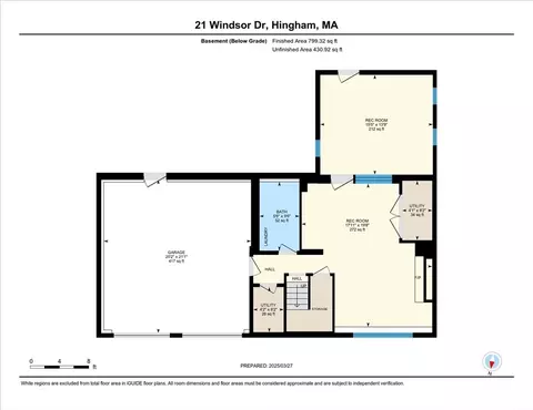 Floorplan - 21 Windsor Dr, Hingham, MA 02043 photo 2 of 2