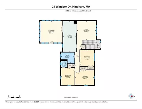 Floorplan - 21 Windsor Dr, Hingham, MA 02043 photo 1 of 2