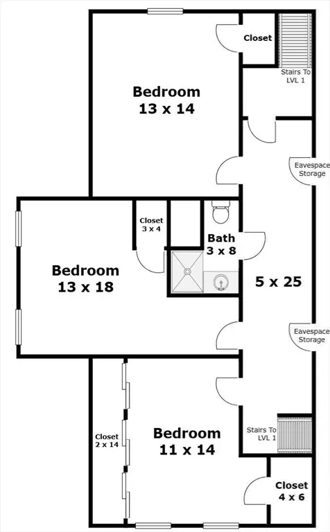 Floorplan - 56 Vernal St, Everett, MA 02149 photo 3 of 4