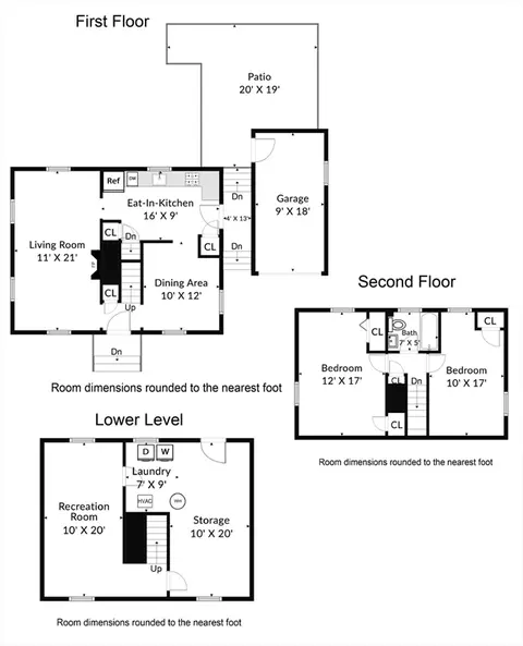 Floorplan - 96 West St, Reading, MA 01867 photo 1 of 1