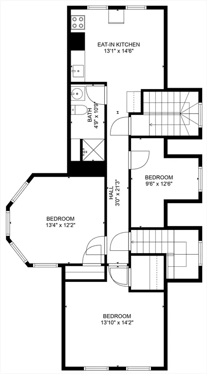 Floorplan - 69 Milton St, Dedham, MA 02026 photo 2 of 4