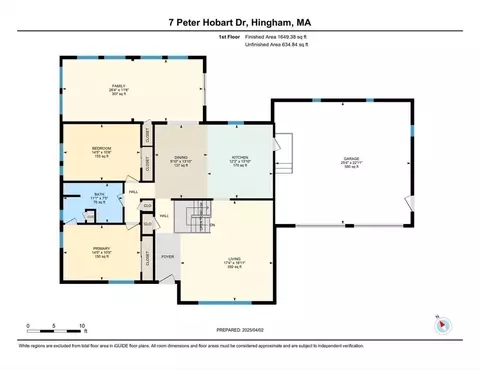Floorplan - 7 Peter Hobart Dr, Hingham, MA 02043 photo 1 of 2