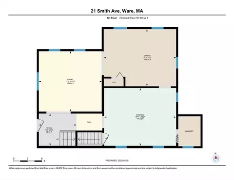 Floorplan - 21 Smith Ave, Ware, MA 01082 photo 2 of 3