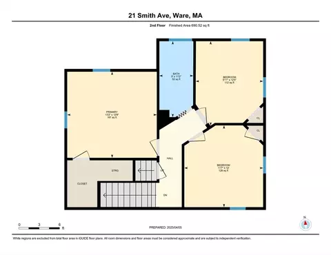 Floorplan - 21 Smith Ave, Ware, MA 01082 photo 3 of 3