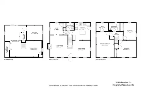 Floorplan - 21 Harborview Dr, Hingham, MA 02043 photo 1 of 1