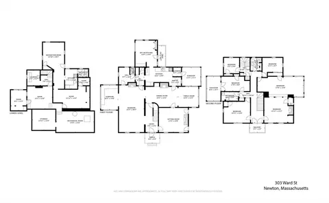 Floorplan - 303 Ward St, Newton, MA 02459 photo 1 of 1