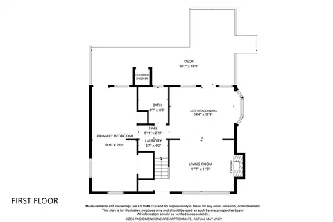 Floorplan - 394 Old Stage Rd, Centerville, MA 02632 photo 1 of 2