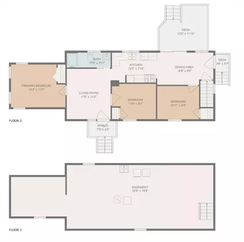 Floorplan - 44 Daniel St, Fairhaven, MA 02719 photo 2 of 2