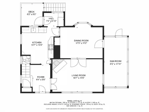 Floorplan - 18 Eastern Ave, Wakefield, MA 01880 photo 2 of 3