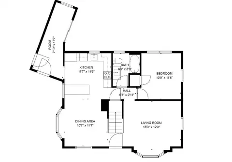 Floorplan - 69 Brookside Rd, Braintree, MA 02184 photo 1 of 2