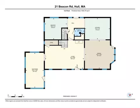 Floorplan - 21 Beacon Rd, Hull, MA 02045 photo 1 of 3