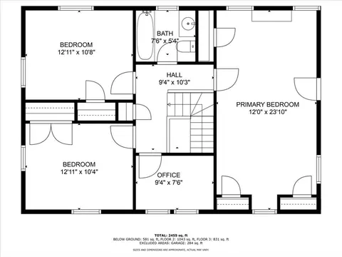 Floorplan - 32 Beechmont St, Worcester, MA 01609 photo 2 of 2