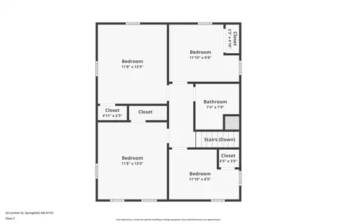 Floorplan - 24 Lorimer St, Springfield, MA 01151 photo 3 of 3