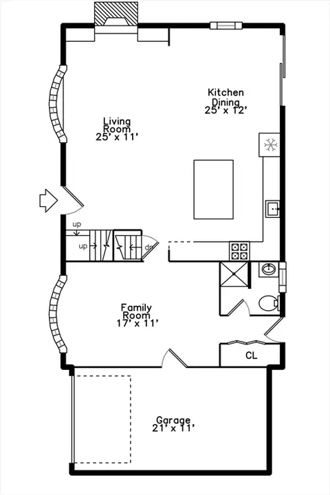 Floorplan - 48 Carol Dr, Dedham, MA 02026 photo 3 of 4